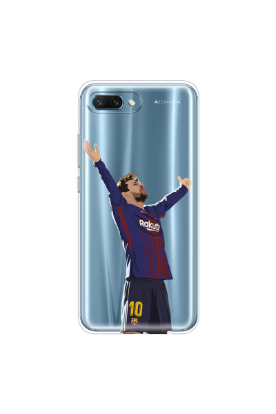 HONOR - Honor 10 - Soft Clear Case - For Barcelona Fans
