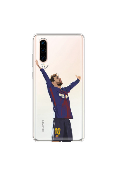 HUAWEI - P30 - Soft Clear Case - For Barcelona Fans