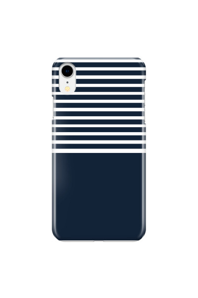 APPLE - iPhone XR - 3D Snap Case - Life in Blue Stripes