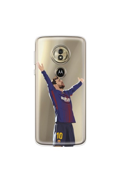 MOTOROLA by LENOVO - Moto G6 Play - Soft Clear Case - For Barcelona Fans