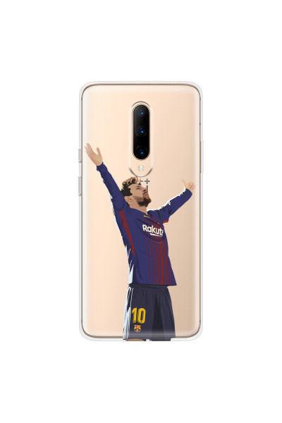 ONEPLUS - OnePlus 7 Pro - Soft Clear Case - For Barcelona Fans