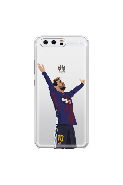 HUAWEI - P10 - Soft Clear Case - For Barcelona Fans