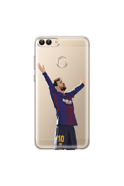 HUAWEI - P Smart 2018 - Soft Clear Case - For Barcelona Fans