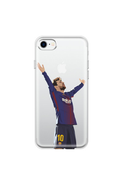 APPLE - iPhone 7 - Soft Clear Case - For Barcelona Fans