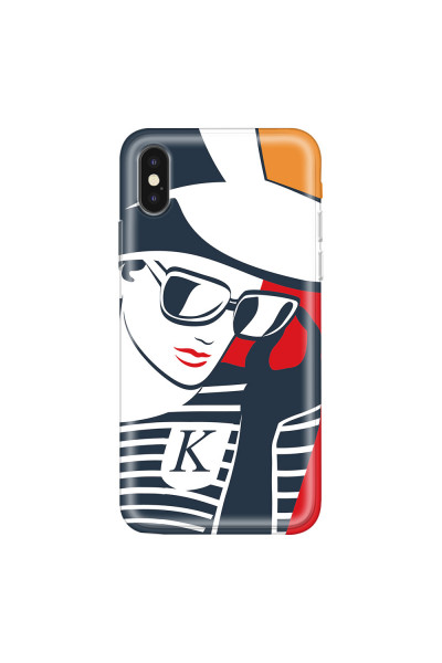 APPLE - iPhone XS Max - Soft Clear Case - Sailor Lady
