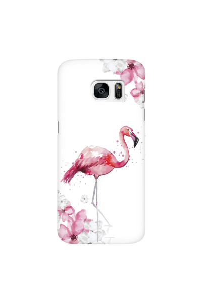 SAMSUNG - Galaxy S7 Edge - 3D Snap Case - Pink Tropes
