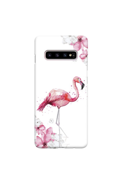 SAMSUNG - Galaxy S10 Plus - 3D Snap Case - Pink Tropes