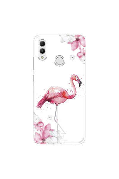 HONOR - Honor 10 Lite - Soft Clear Case - Pink Tropes