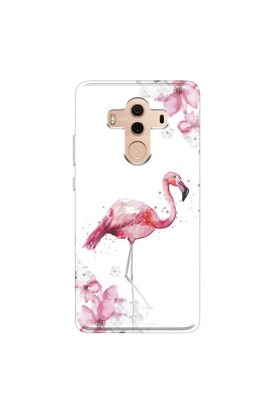 HUAWEI - Mate 10 Pro - Soft Clear Case - Pink Tropes