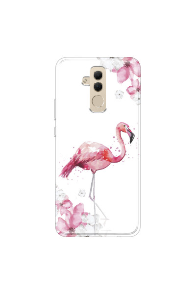 HUAWEI - Mate 20 Lite - Soft Clear Case - Pink Tropes