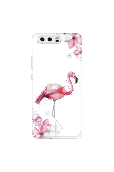 HUAWEI - P10 - Soft Clear Case - Pink Tropes