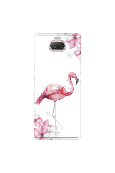 SONY - Sony 10 - Soft Clear Case - Pink Tropes