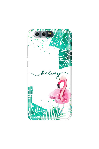 HONOR - Honor 9 - Soft Clear Case - Flamingo Watercolor