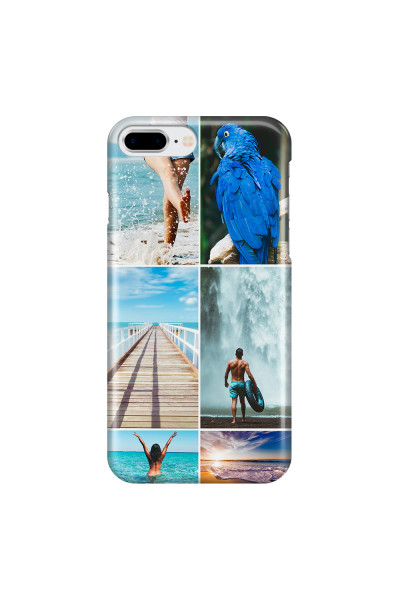 APPLE - iPhone 7 Plus - 3D Snap Case - Collage of 6