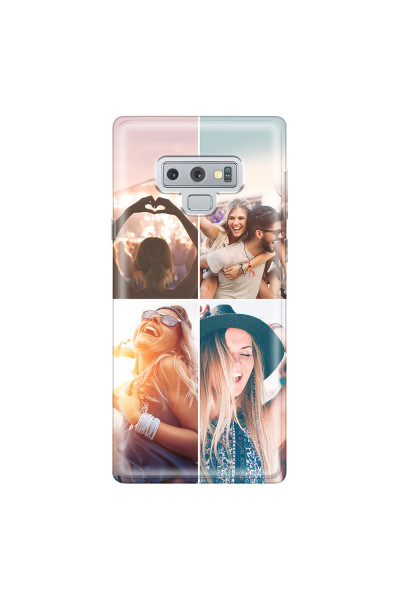 SAMSUNG - Galaxy Note 9 - Soft Clear Case - Collage of 4