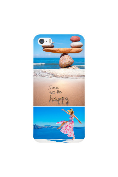 APPLE - iPhone 5S/SE - 3D Snap Case - Collage of 3