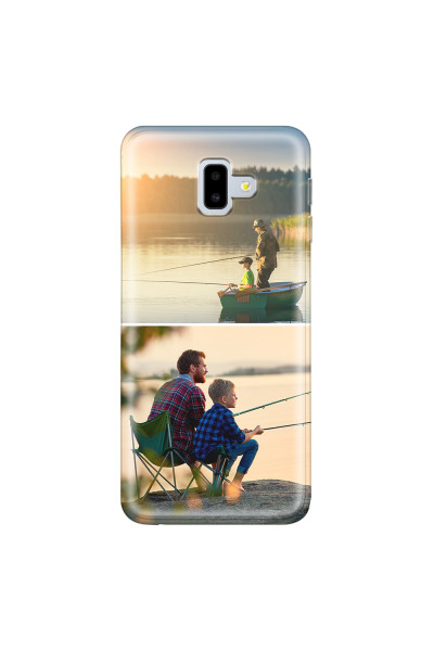 SAMSUNG - Galaxy J6 Plus 2018 - Soft Clear Case - Collage of 2
