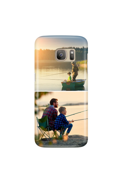 SAMSUNG - Galaxy S7 - 3D Snap Case - Collage of 2