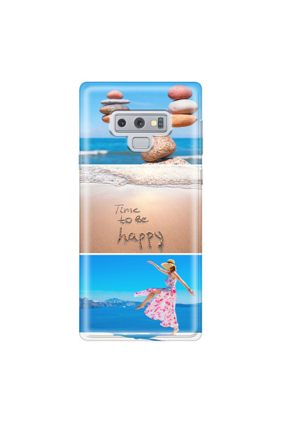 SAMSUNG - Galaxy Note 9 - Soft Clear Case - Collage of 3