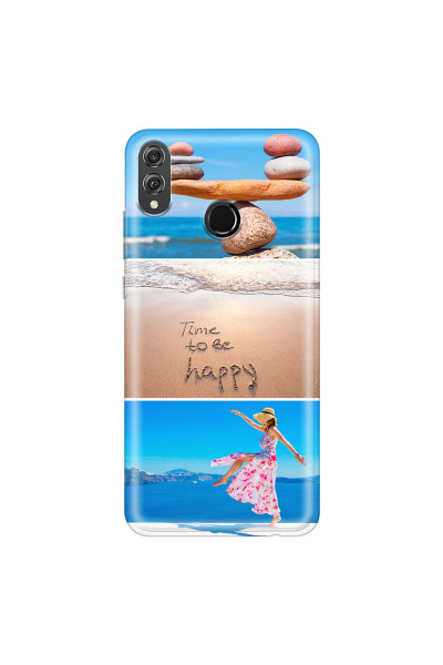 HONOR - Honor 8X - Soft Clear Case - Collage of 3