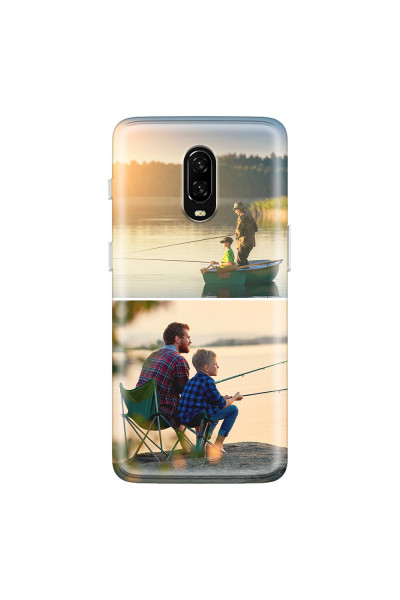 ONEPLUS - OnePlus 6T - Soft Clear Case - Collage of 2