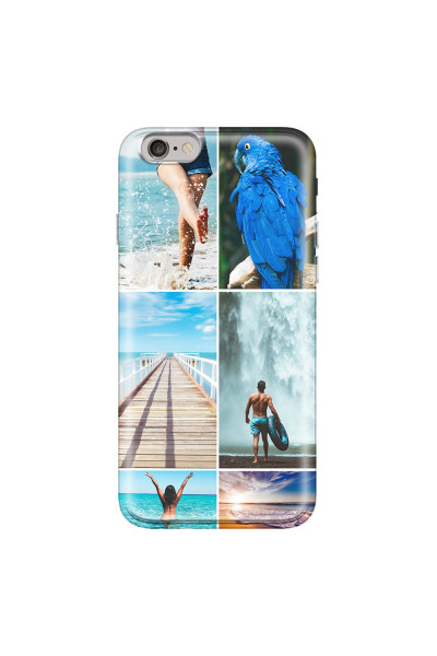 APPLE - iPhone 6S - Soft Clear Case - Collage of 6