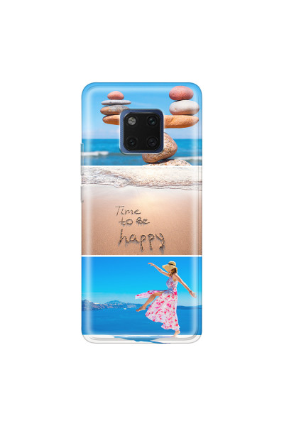 HUAWEI - Mate 20 Pro - Soft Clear Case - Collage of 3