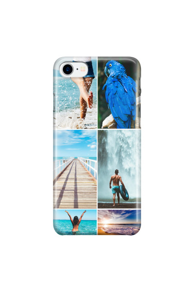 APPLE - iPhone 7 - 3D Snap Case - Collage of 6