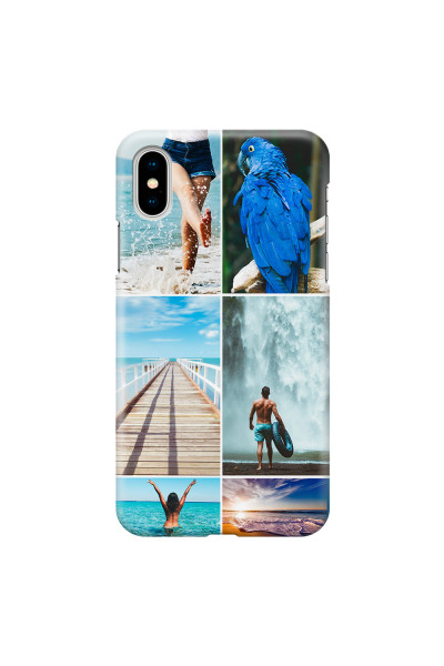 APPLE - iPhone X - 3D Snap Case - Collage of 6