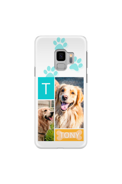 SAMSUNG - Galaxy S9 - 3D Snap Case - Dog Collage