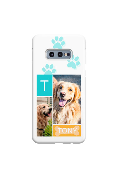 SAMSUNG - Galaxy S10e - 3D Snap Case - Dog Collage