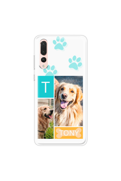 HUAWEI - P20 Pro - Soft Clear Case - Dog Collage
