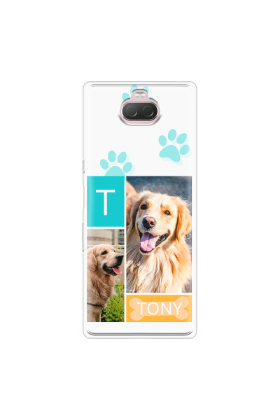 SONY - Sony 10 Plus - Soft Clear Case - Dog Collage