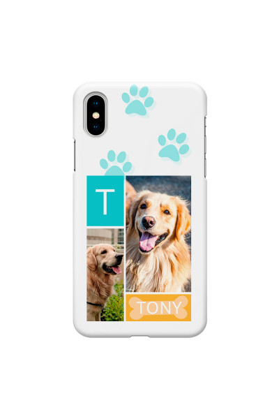 APPLE - iPhone X - 3D Snap Case - Dog Collage