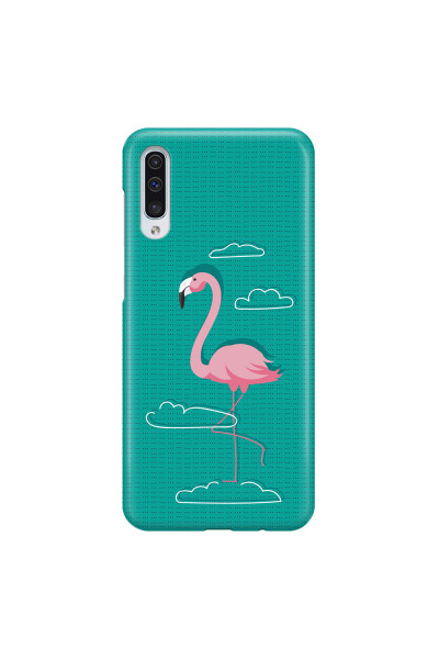 SAMSUNG - Galaxy A50 - 3D Snap Case - Cartoon Flamingo