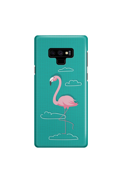 SAMSUNG - Galaxy Note 9 - 3D Snap Case - Cartoon Flamingo