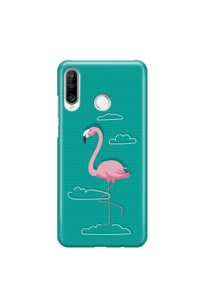 HUAWEI - P30 Lite - 3D Snap Case - Cartoon Flamingo