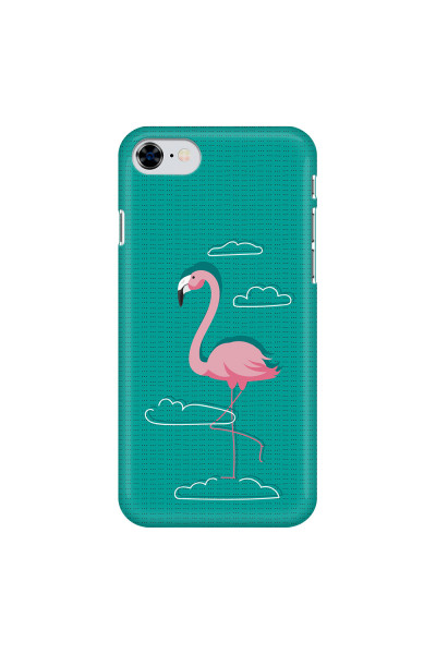 APPLE - iPhone 8 - 3D Snap Case - Cartoon Flamingo