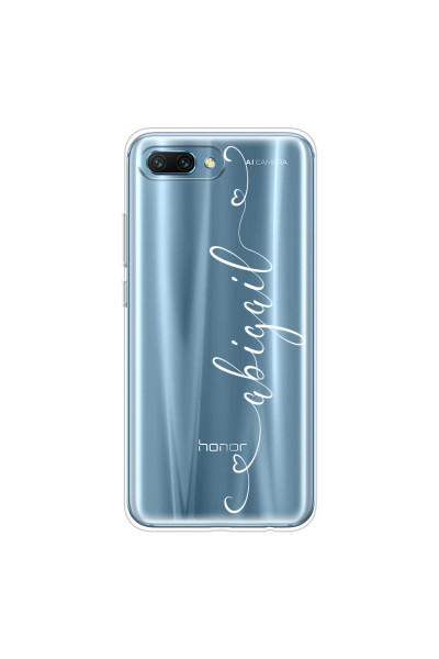 HONOR - Honor 10 - Soft Clear Case - Hearts Handwritten