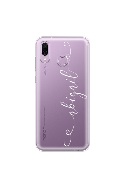 HONOR - Honor Play - Soft Clear Case - Hearts Handwritten