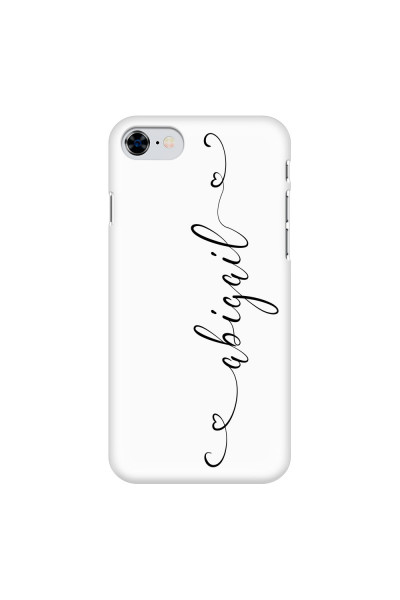APPLE - iPhone 8 - 3D Snap Case - Dark Hearts Handwritten