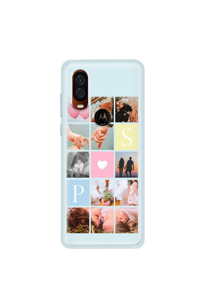 MOTOROLA by LENOVO - Moto One Vision - Soft Clear Case - Insta Love Photo Linked
