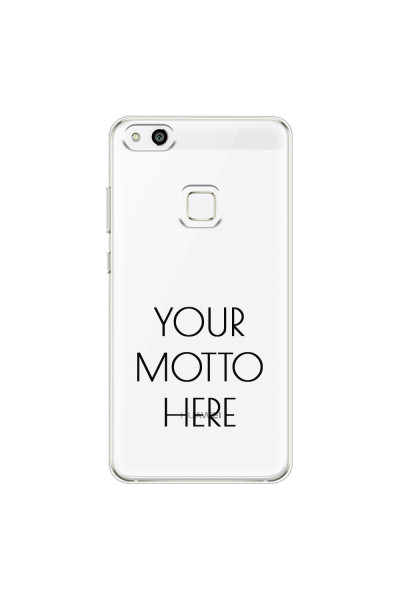 HUAWEI - P10 Lite - Soft Clear Case - Your Motto Here II.