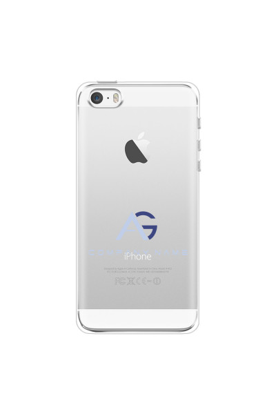 APPLE - iPhone 5S/SE - Soft Clear Case - Your Logo Here
