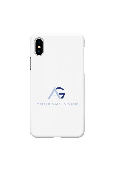 APPLE - iPhone X - 3D Snap Case - Your Logo Here