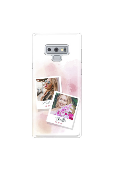 SAMSUNG - Galaxy Note 9 - Soft Clear Case - Soft Photo Palette