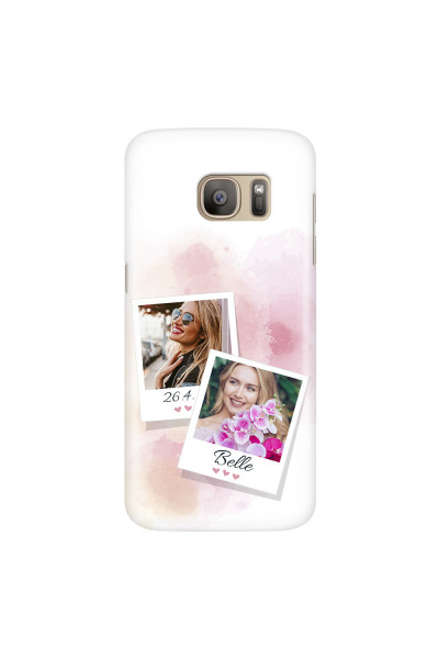 SAMSUNG - Galaxy S7 - 3D Snap Case - Soft Photo Palette