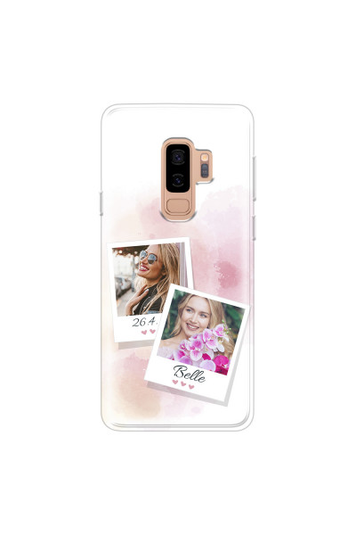 SAMSUNG - Galaxy S9 Plus 2018 - Soft Clear Case - Soft Photo Palette