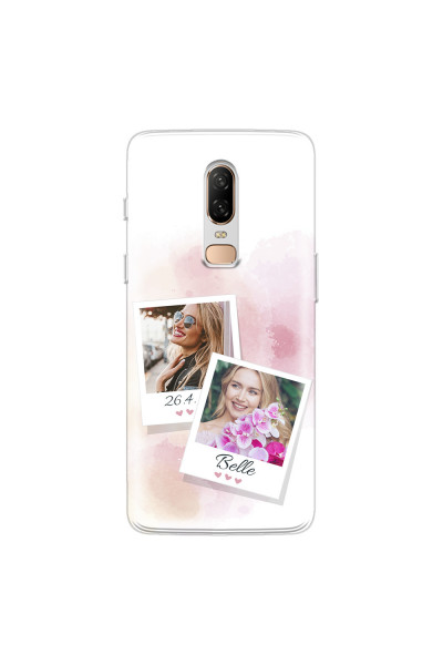 ONEPLUS - OnePlus 6 - Soft Clear Case - Soft Photo Palette