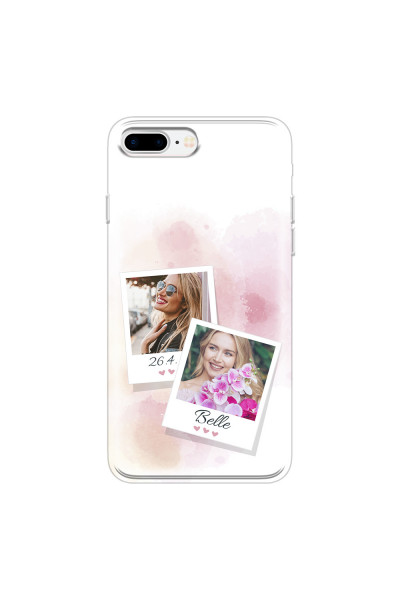 APPLE - iPhone 7 Plus - Soft Clear Case - Soft Photo Palette